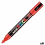 Marcador POSCA PC-5M Rojo (6 Unidades) | Tienda24 - Global Online Shop Tienda24.eu