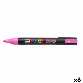 Evidenziatore POSCA PC-5M Rosa (6 Unità) di POSCA, Materiali da disegno - Rif: S8422645, Prezzo: 20,74 €, Sconto: %