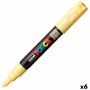 Felt-tip pens POSCA PC-1M Yellow (6 Units) | Tienda24 - Global Online Shop Tienda24.eu