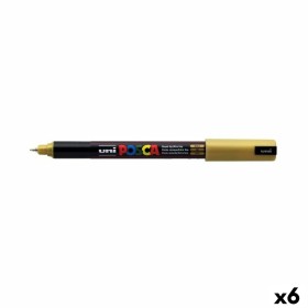 Marcador POSCA PC-1MR Dourado (6 Unidades) de POSCA, Materiais de desenho - Ref: S8422681, Preço: 18,05 €, Desconto: %