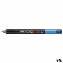 Marcador POSCA PC-1MR metálico Azul (6 Unidades) | Tienda24 - Global Online Shop Tienda24.eu