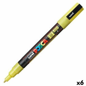 Marker POSCA PC-3ML Yellow (6 Units) by POSCA, Drawing materials - Ref: S8422688, Price: 20,53 €, Discount: %