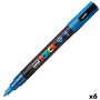 Marker POSCA PC-3ML Blau (6 Stück) | Tienda24 - Global Online Shop Tienda24.eu