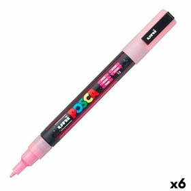 Marqueur POSCA PC-3ML Rose (6 Unités) de POSCA, Matériel de dessin - Réf : S8422694, Prix : 20,53 €, Remise : %