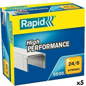 Grampos Rapid 24/6 6 mm (5 Unidades) de Rapid, Grampos - Ref: S8422704, Preço: 17,93 €, Desconto: %