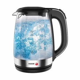 Wasserkocher Esperanza EKK024K Schwarz Glas Kunststoff 1500 W 1,7 L | Tienda24 Tienda24.eu