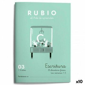 Quaderno di matematica Rubio Nº1A A5 Spagnolo 20 Foglie (10 Unità) | Tienda24 - Global Online Shop Tienda24.eu