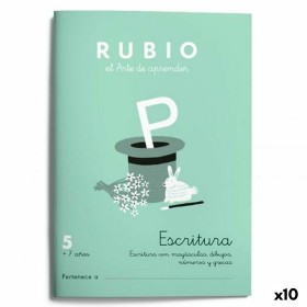 Writing and calligraphy notebook Rubio Nº05 A5 Espanhol 20 Folhas (10 Unidades) Cuadernos Rubio - 1