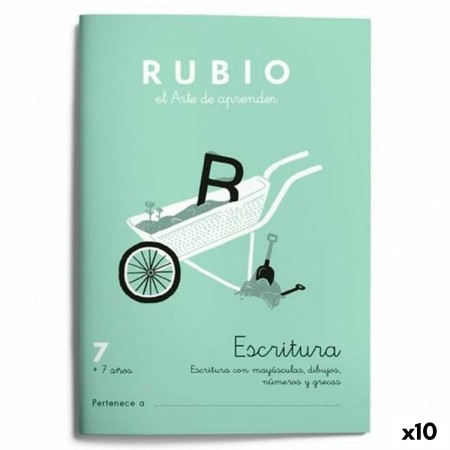 Schreib- und Kalligraphie-Notizbuch Rubio Nº07 A5 Spanisch 20 Blatt (10 Stück) | Tienda24 - Global Online Shop Tienda24.eu