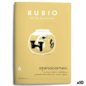 Mathematik-Heft Rubio Nº 6 A5 Spanisch 20 Blatt (10 Stück) von Rubio, Schulhefte - Ref: S8422748, Preis: 12,44 €, Rabatt: %