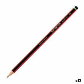 Lápiz com Borracha Faber-Castell Grip 2001 Ecológico Cinzento B (12 Unidades) | Tienda24 - Global Online Shop Tienda24.eu