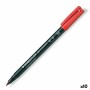 Permanent marker Staedtler Lumocolor 317-2 M Red (10 Units) | Tienda24 - Global Online Shop Tienda24.eu