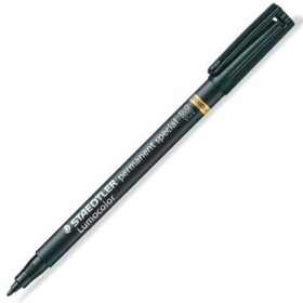 Marqueur permanent Staedtler 319 Noir 10 Pièces (10 Unités) de Staedtler, Marqueurs indélébiles & Stylos-marqueurs - Réf : S8...