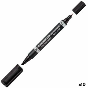 Permanent marker Staedtler Lumocolor 348 Black (10 Units) by Staedtler, Permanent Markers & Marker Pens - Ref: S8422889, Pric...