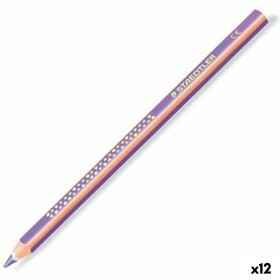 Lápices de colores Staedtler Jumbo Noris Morado (12 Unidades) de Staedtler, Materiales de dibujo - Ref: S8422946, Precio: 12,...