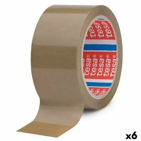 Adhesive Tape TESA Packaging Brown 50 mm x 66 m (6 Units) by TESA, Adhesive tape - Ref: S8423002, Price: 17,93 €, Discount: %