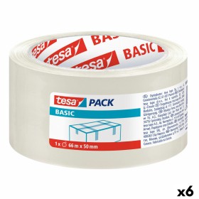 Klebeband TESA Verpackung Weiß 50 mm x 50 m (6 Stück) | Tienda24 - Global Online Shop Tienda24.eu