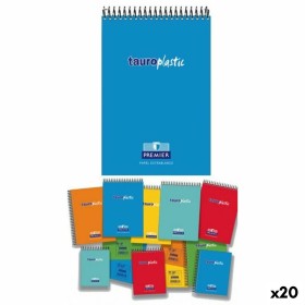 Notepad Tauroplastic 1/12 80 Sheets (20 Units) by BigBuy Office, Notepads & Memo Books - Ref: S8423064, Price: 9,68 €, Discou...