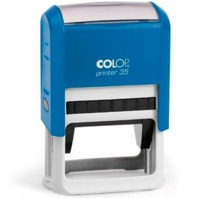 Stamp Colop Blue 30 x 50 mm by Colop, Stamps and stamping materials - Ref: S8423342, Price: 18,05 €, Discount: %