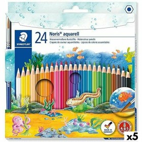 crayons de couleurs pour aquarelle Staedtler Noris Multicouleur (5 Unités) de Staedtler, Matériel de dessin - Réf : S8423875,...