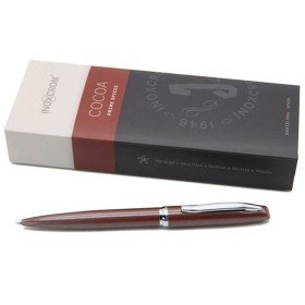 Crayon Inoxcrom Prime Spices Cocoa 1 mm Acier inoxydable Marron de Inoxcrom, Stylos à bille rétractable - Réf : S8424096, Pri...