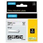 Ruban Laminé pour Etiqueteuses Rhino Dymo ID1-19 19 x 5,5 mm Noir Blanc Autocollants (5 Unités) | Tienda24 - Global Online Shop Tienda24.eu