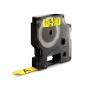 Cinta Laminada para Rotuladoras Dymo D1 45018 12 mm LabelManager™ Amarillo Negro (5 Unidades) de Dymo, Etiquetas adhesivas y ...