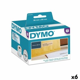 Etiquetas para Impresora Dymo 89 x 36 mm LabelWriter™ Transparente (6 Unidades) de Dymo, Etiquetas adhesivas y pegatinas - Re...