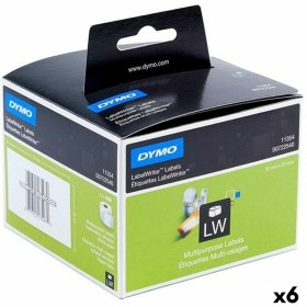 Etiquetas para Impresora Dymo Blanco Negro 32 x 57 mm 1000 Piezas (6 Unidades) de Dymo, Etiquetas adhesivas y pegatinas - Ref...