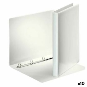 Carpeta de anillas Esselte Blanco A4 (10 Unidades) de Esselte, Archivadores - Ref: S8424385, Precio: 39,06 €, Descuento: %