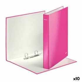 Carpeta de anillas Leitz Fucsia A4 (10 Unidades) de Leitz, Archivadores - Ref: S8424798, Precio: 47,29 €, Descuento: %