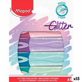 Fluorescent Marker Set Maped 4 Pieces Multicolour (15 Units) by Maped, Drawing materials - Ref: S8424880, Price: 71,89 €, Dis...