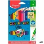 Crayons de couleur Maped Color' Peps Star Multicouleur 18 Pièces (12 Unités) de Maped, Matériel de dessin - Réf : S8424901, P...