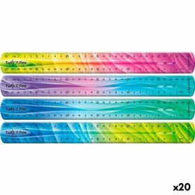 Ruler Faibo Transparent 30 cm (20 Units) | Tienda24 - Global Online Shop Tienda24.eu