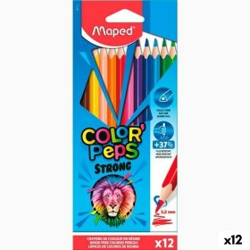 Colouring pencils Stabilo Trio Tick Multicolour (6 Units) | Tienda24 - Global Online Shop Tienda24.eu