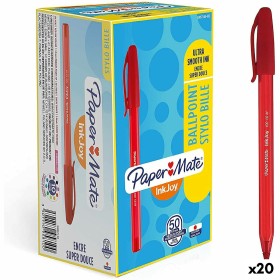 Bolígrafo Paper Mate Inkjoy 50 Piezas Rojo 1 mm (20 Unidades) de Paper Mate, Bolígrafos de bola - Ref: S8425045, Precio: 409,...