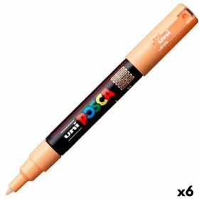 Marker POSCA PC-5M Pink (6 Units) | Tienda24 - Global Online Shop Tienda24.eu