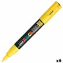 Marker POSCA PC-1M Yellow (6 Units) | Tienda24 - Global Online Shop Tienda24.eu