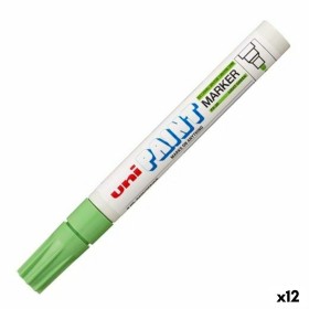 Marcatore permanente Uni-Ball PX-20 Verde Chiaro (12 Unità) di Uni-Ball, Pennarelli indelebili e marcatori - Rif: S8425240, P...