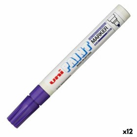 Marcatore permanente Uni-Ball PX-20 Violetta (12 Unità) di Uni-Ball, Pennarelli indelebili e marcatori - Rif: S8425244, Prezz...