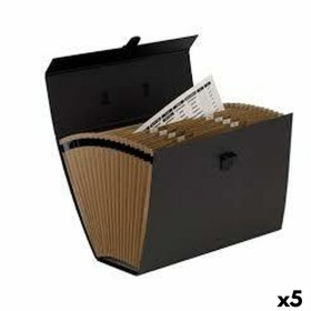 Organiser Folder Fellowes Accordeon Black (25 x 36,2 x 12,4 cm) by Fellowes, Folders - Ref: S8425489, Price: 92,93 €, Discoun...