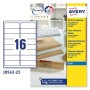 Printer Labels Avery J8562 25 Sheets 99,1 x 33,9 mm Transparent (5 Units) | Tienda24 - Global Online Shop Tienda24.eu