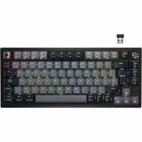 Clavier pour jeu Newskill Gungnyr TKL Pro Ivory Espagnol Qwerty LED RGB | Tienda24 Tienda24.eu