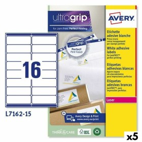 Etiquetas para Impresora Avery L7162 Blanco 15 Hojas 99,1 x 33,9 mm (5 Unidades) de Avery, Etiquetas adhesivas y pegatinas - ...