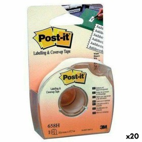 Adhesive Tape Post-it 658H White 25,4 mm x 17,7 m (12 Units) by Post-it, Adhesive tape - Ref: S8426184, Price: 96,79 €, Disco...