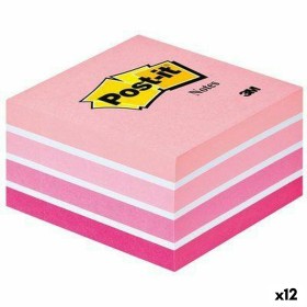 Bloco de Notas Post-it 76 x 76 mm Cor de Rosa 450 Folhas (12 Unidades) de Post-it, Blocos e cadernos de notas - Ref: S8426189...