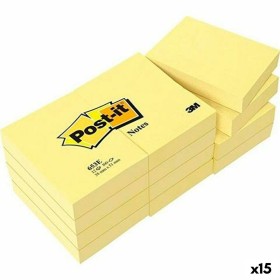 Bloc de Notas Post-it 38 x 51 mm Amarillo (15 Unidades) de Post-it, Blocs y cuadernos de notas - Ref: S8426198, Precio: 133,5...