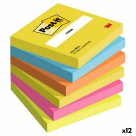 Bloc de Notas Post-it 76 x 76 mm Multicolor 100 Hojas (12 Unidades) de Post-it, Blocs y cuadernos de notas - Ref: S8426207, P...