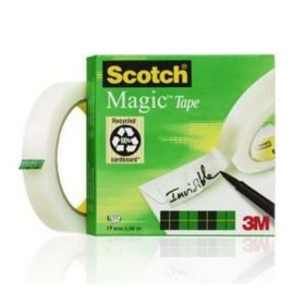 Adhesive Tape Scotch Magic 19 mm x 66 m (12 Units) by Scotch, Adhesive tape - Ref: S8426240, Price: 87,04 €, Discount: %