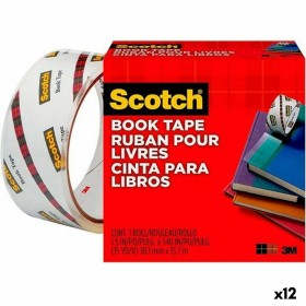 Cinta Adhesiva Scotch 38,1 mm x 13,7 m Transparente Polipropileno (12 Unidades) de Scotch, Cintas adhesivas - Ref: S8426244, ...